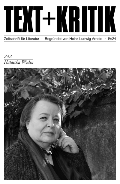 Cover des Buchs: Natascha Wodin