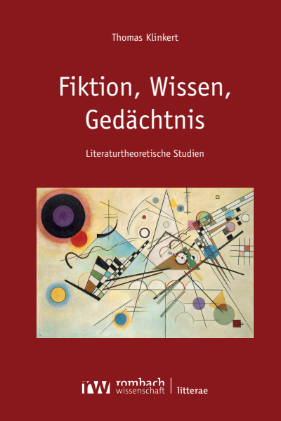 Cover of book: Fiktion, Wissen, Gedächtnis