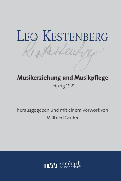 Cover of book: Leo Kestenberg