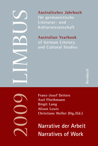 Cover des Buchs: Limbus – Australisches Jahrbuch für germanistische Literatur- und Kulturwissenschaft Band 2/2009