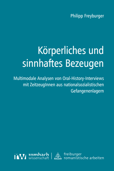 Cover of book: Körperliches und sinnhaftes Bezeugen