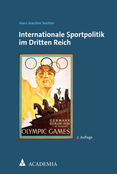 Cover des Buchs: Internationale Sportpolitik im Dritten Reich