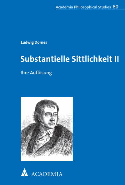 Cover des Buchs: Substantielle Sittlichkeit II