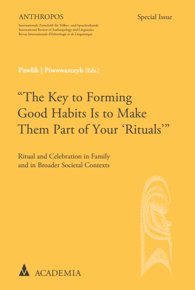 Cover des Buchs: "The Key to Forming Good Habits Is to Make Them Part of Your 'Rituals"'