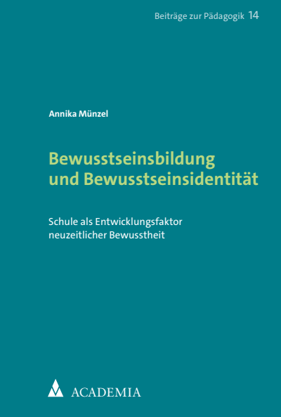 Cover des Buchs: Bewusstseinsbildung und Bewusstseinsidentität