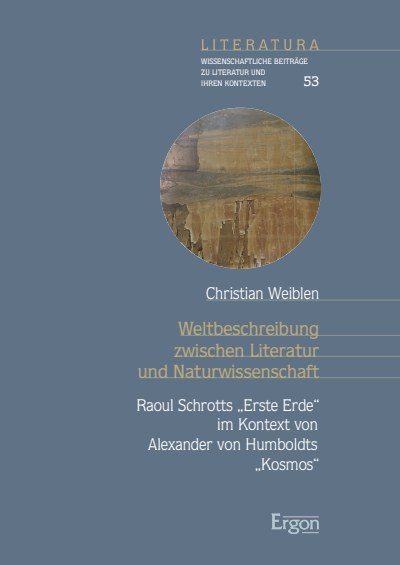 Cover des Buchs: Weltbeschreibung zwischen Literatur und Naturwissenschaft
