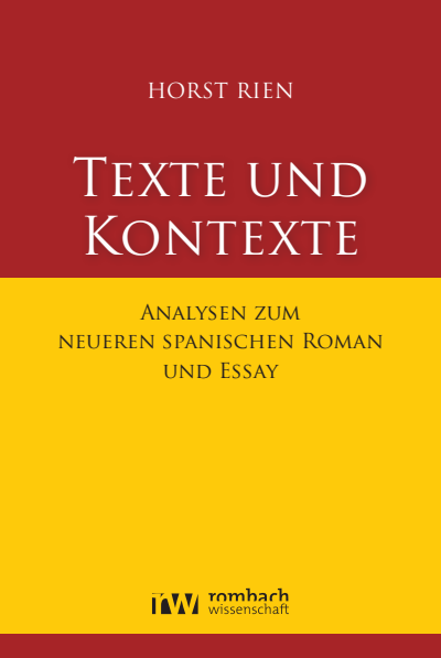 Cover des Buchs: Texte und Kontexte