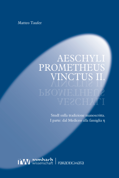 Cover of book: Aeschyli Prometheus Vinctus II.