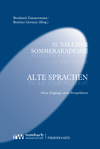 Cover of book: 31. Salemer Sommerakademie