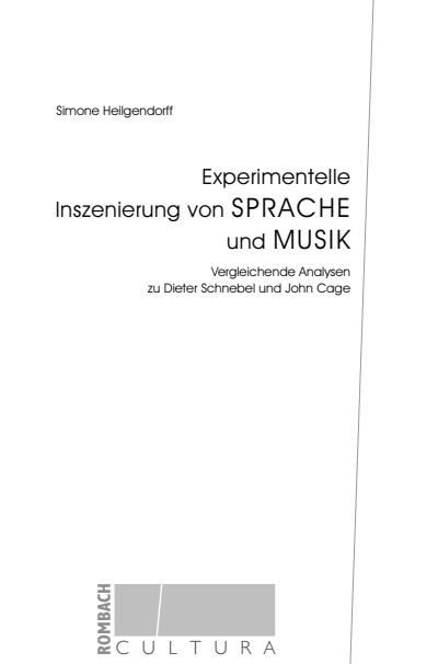 Cover des Buchs: Experimentelle Inszenierung von Sprache und Musik