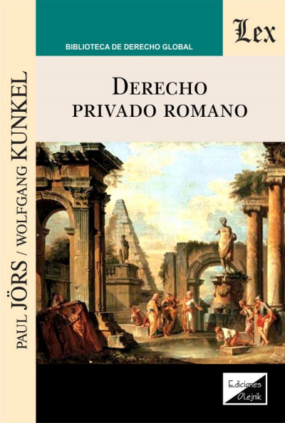 Cover des Buchs: Derecho privado romano
