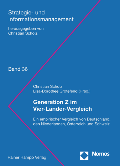 Cover des Buchs: Generation Z im Vier-Länder-Vergleich